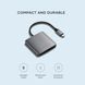 Концентратор Satechi USB-C 4-в-1  G4303 фото 4