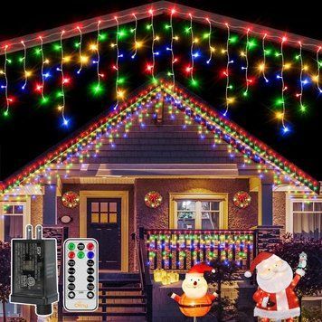 Вуличні гірлянди Ollny Icicle Lights 504 LED L0068 фото