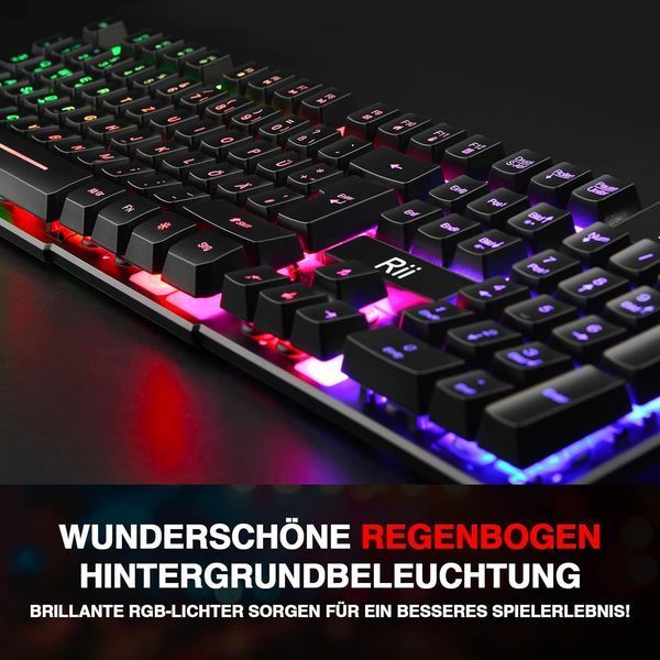 Игровая клавиатура Rii Gaming Keyboard PC G3623 фото