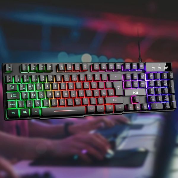 Игровая клавиатура Rii Gaming Keyboard PC G3623 фото