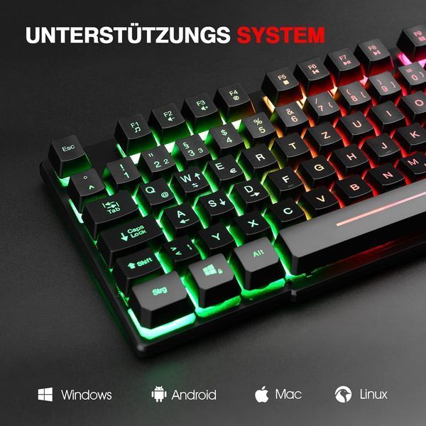 Игровая клавиатура Rii Gaming Keyboard PC G3623 фото