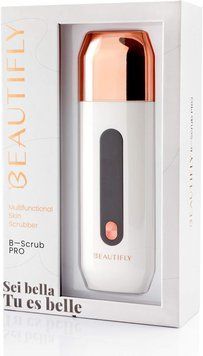 Ультразвуковий скрабер для обличчя B-Scrub Pro Beautifly T4822 фото