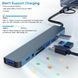 USB C 3.0 Hub многопортовый адаптер USB C 8 в 2 G3194 фото 5