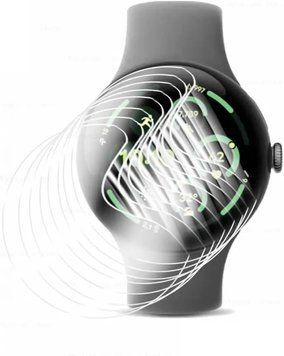 5 захисних плівок із ТПУ для Google Pixel Watch 3 (45 мм) V2343 фото