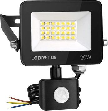 Светодиодный прожектор Lepro 20 Вт с датчиком движения L0076 фото