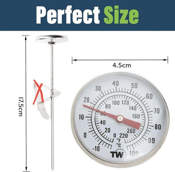 Термометр для молока Thermometer World V3349 фото