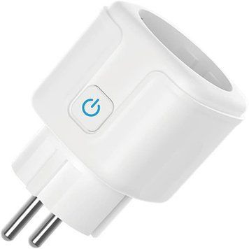 Електрична розетка для розумного будинку 16A ZigBee Tuya WiFi EU V1874 фото