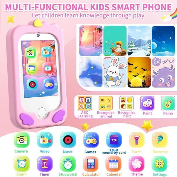 Дитячий мобільний телефон із SD-картою  G4954 фото
