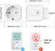 Електрична розетка для розумного будинку 16A ZigBee Tuya WiFi EU V1874 фото 3