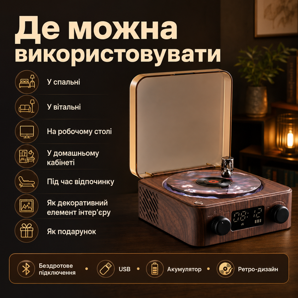 Портативна Bluetooth аудіосистема з бездротовим підключенням G5741 фото