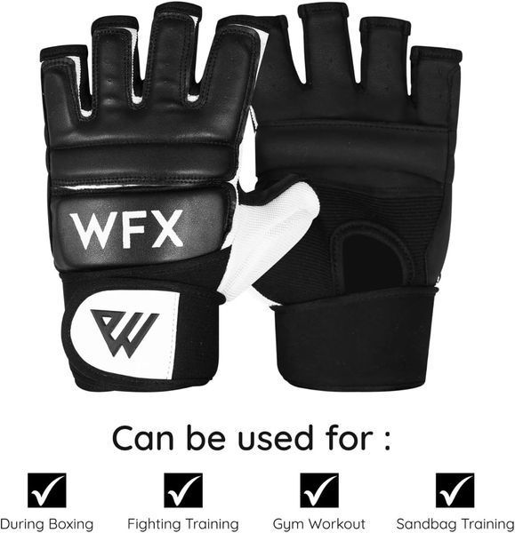 Перчатки для боевых искусств WFX Body Combat MMA (Размер L) G2928 фото