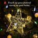 Декоративна металева настільна лампа Lewondr L0081 фото 7