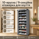 Багатоярусна тканинна полиця для взуття G5744 фото 2