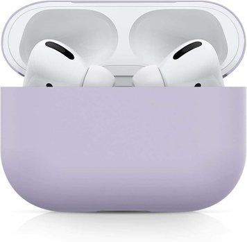 Силіконовий чохол для AirPods Pro (фіолетовий) V1488 фото