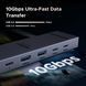 Концентратор UGREEN Revodok Pro USB-C 6 в 1 10 Гбит/с USB C 3.2 и USB-A 3.2 4K 60 Гц HDMI G2429 фото 5