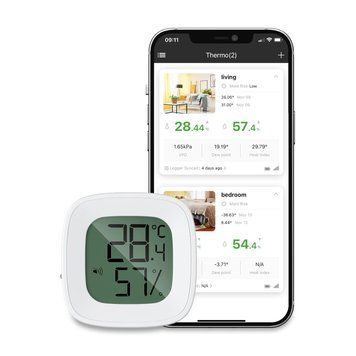 Термометр-гігрометр ORIA Bluetooth 5.0 V2739 фото