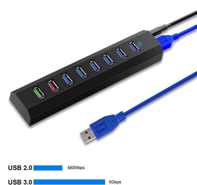 8-портовый USB-концентратор RAOYI G2638 фото