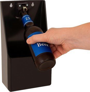 Відкривачка для пляшок Chabrias Ltd для пабу та бару з фіксатором для кришок G3776 фото