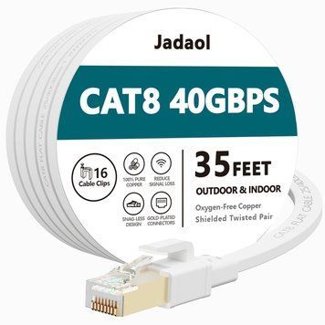 Мережевий Ethernet-кабель Jadaol Cat 8 (17 м) 40 Гбіт/с V3995 фото