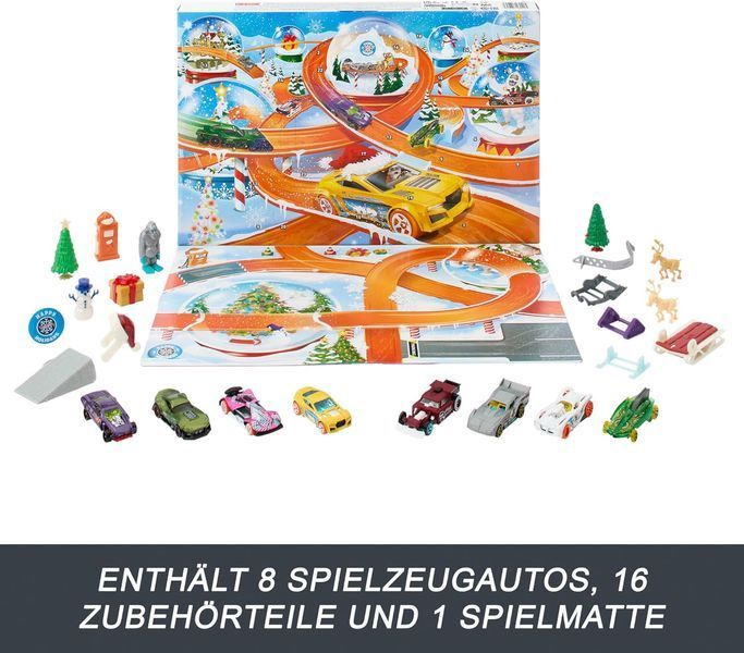 Набір ігрових машинок Hot Wheels в масштабі 1:64 G2386 фото