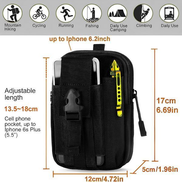 Сумка поясна Molle G3536 фото