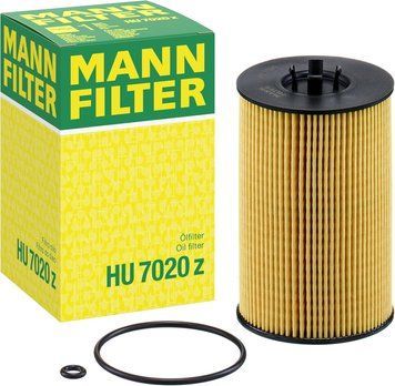 Масляний фільтр MANN-FILTER HU 7020 Z V1241 фото