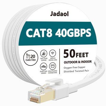 Мережевий кабель Ethernet Cat 8 15 метрів V3970 фото