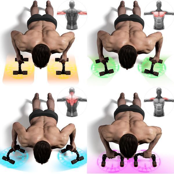 Упоры для отжиманий READAEER Push Up Bars Gym Exercise Equipment Fitness G2738 фото