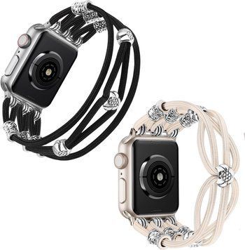 Браслет із намистин сумісний з Apple Watch TOYOUTHS V3431 фото